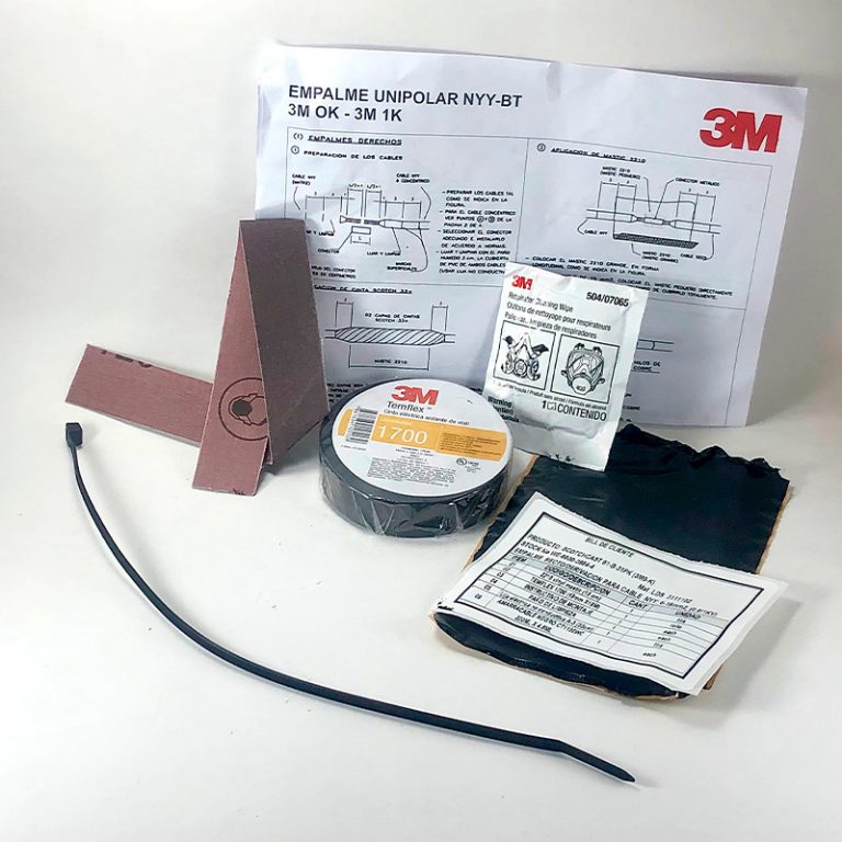 EMPALME DERECHO DERIVACION SIMETRICO UNIPOLAR AUTOFUNDENTE P CABLE empalme-derecho-derivacion-simetrico-unipolar-autofundente-p-cable